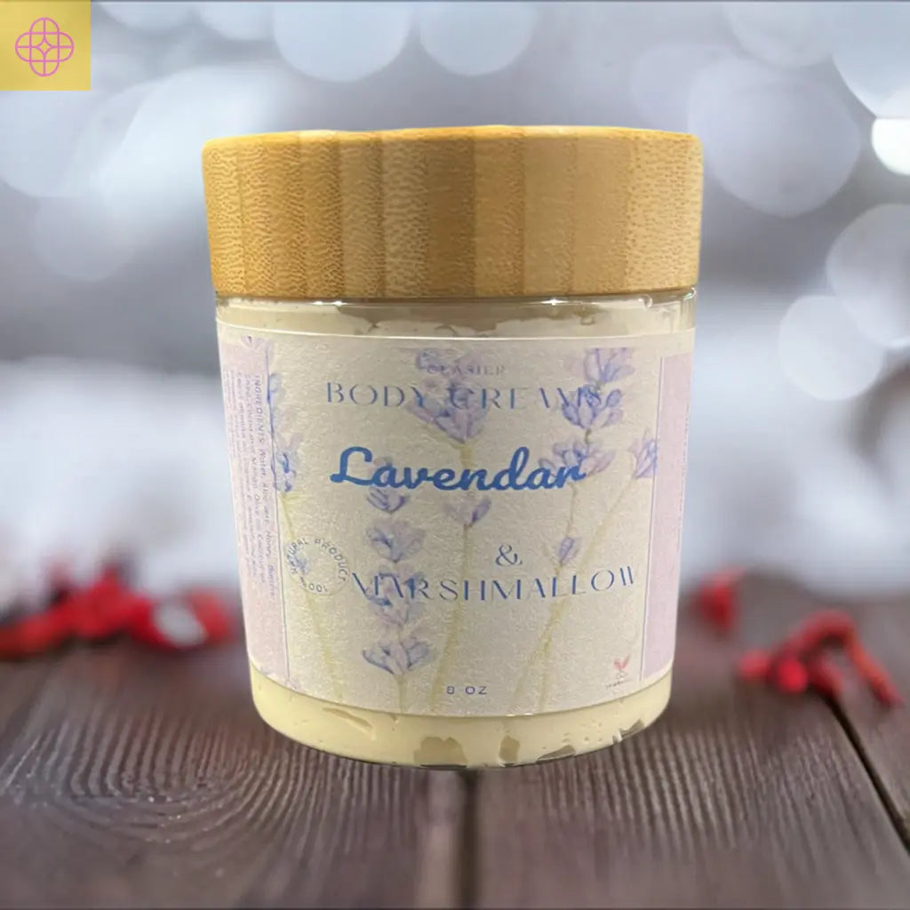 Lavender and Marshmallow Body Cream Glasier Body Creams