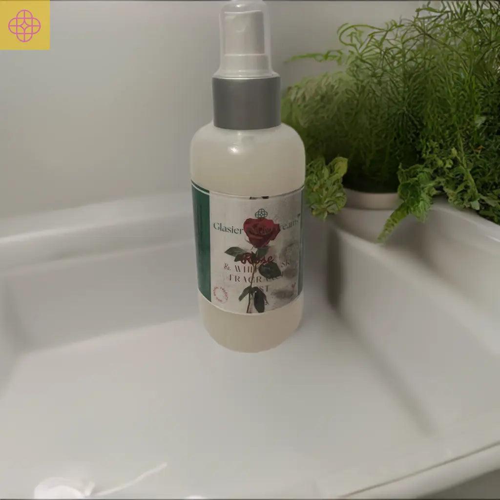Rose and White Musk Fragrance Mist Glasier Body Creams