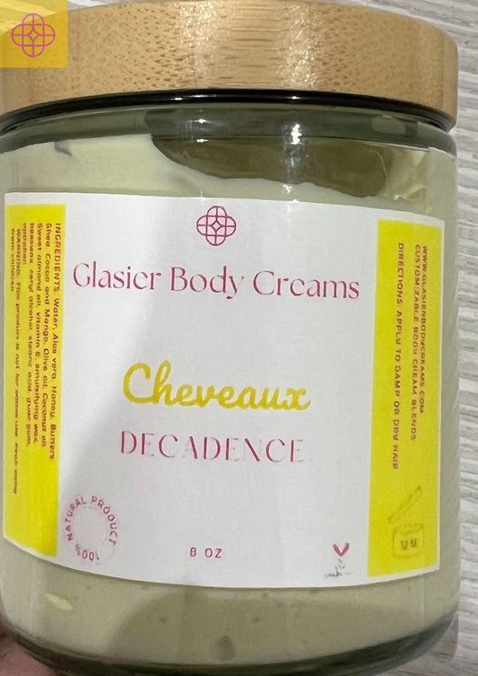 Cheveaux Decadence Nourishing Hair Cream - Glasier Body Creams