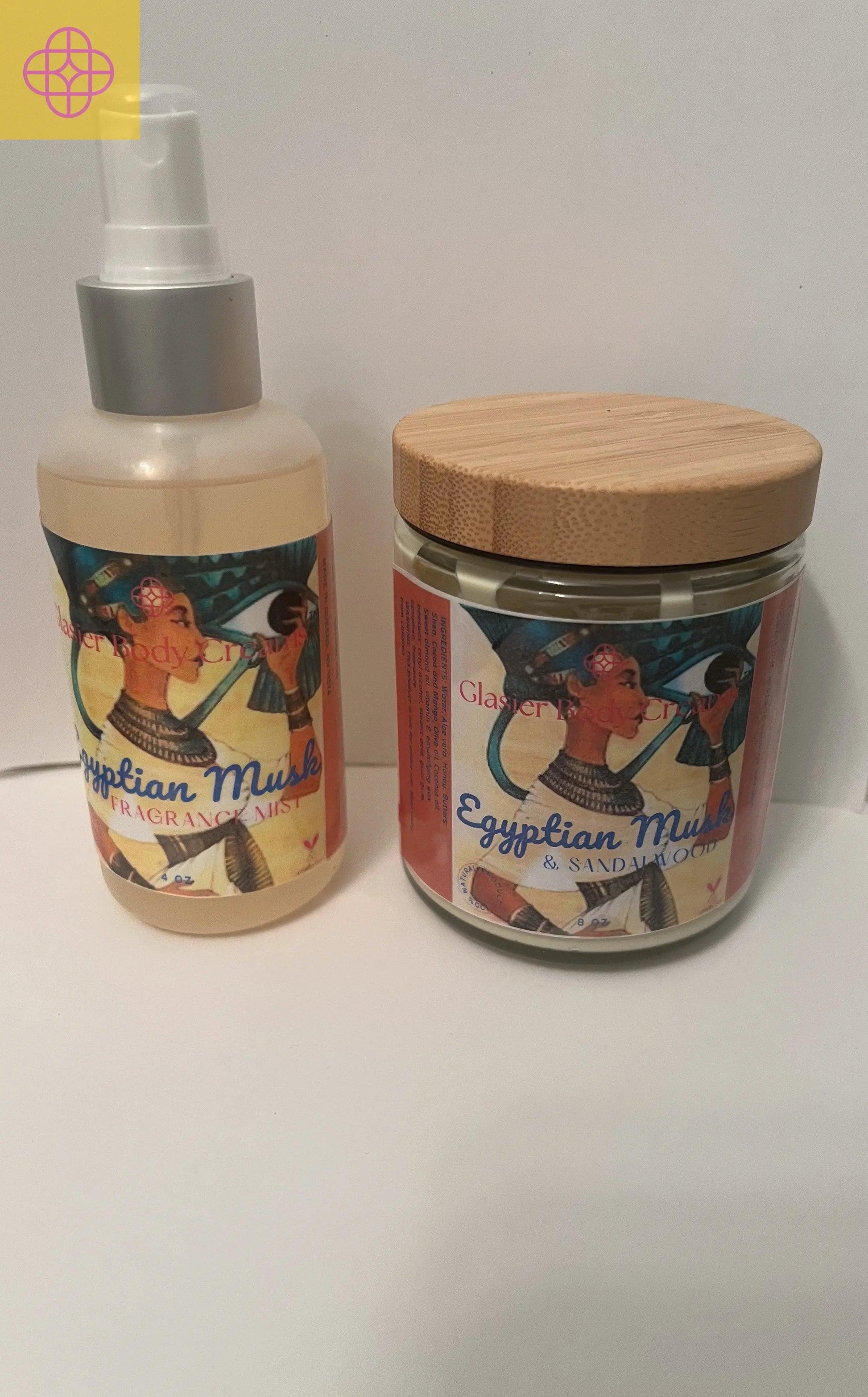 Egyptian Musk Fragrance Glasier Body Creams