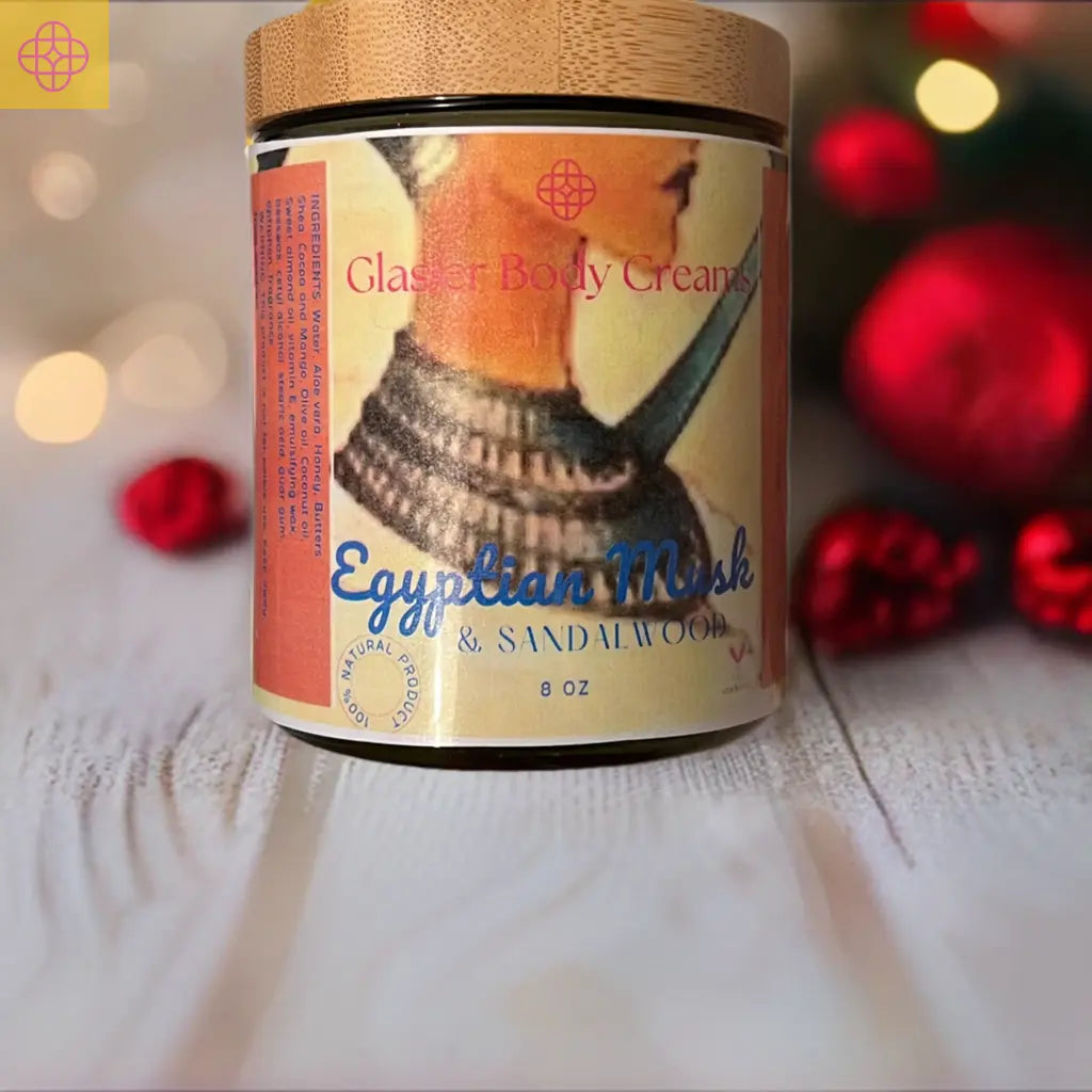 Egyptian Musk and Sandalwood Body Cream Glasier Body Creams