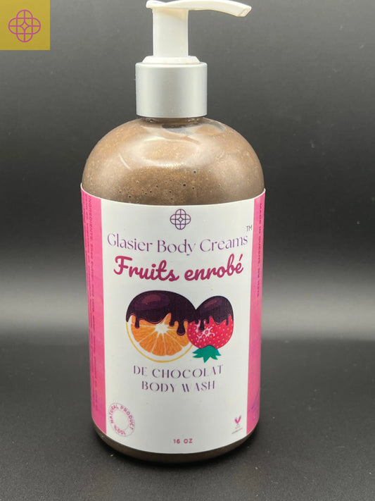 Fruits enrobé Du Chocolat (chocolate covered fruit) Body Wash Glasier Body Creams