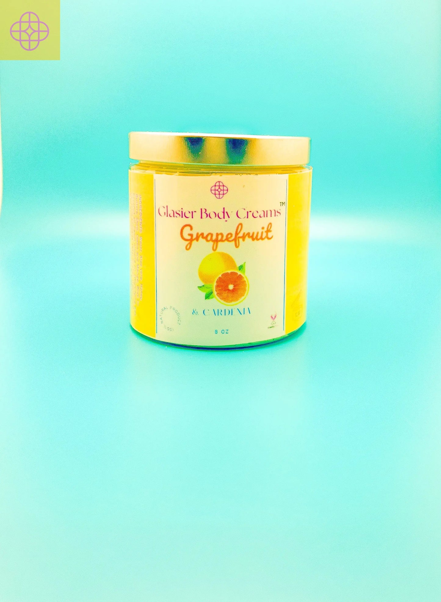 Grapefruit and Gardenia Body Cream Glasier Body Creams