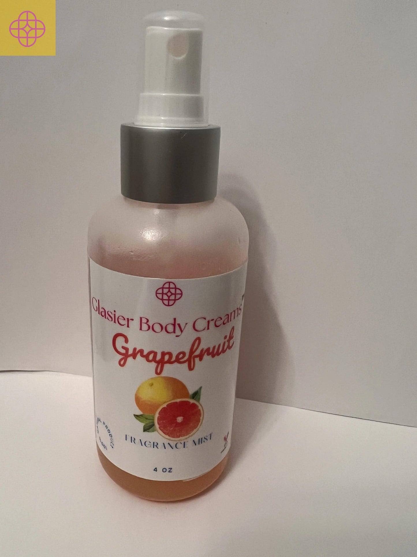 Grapefruit and Gardenia Fragrance Mist Glasier Body Creams