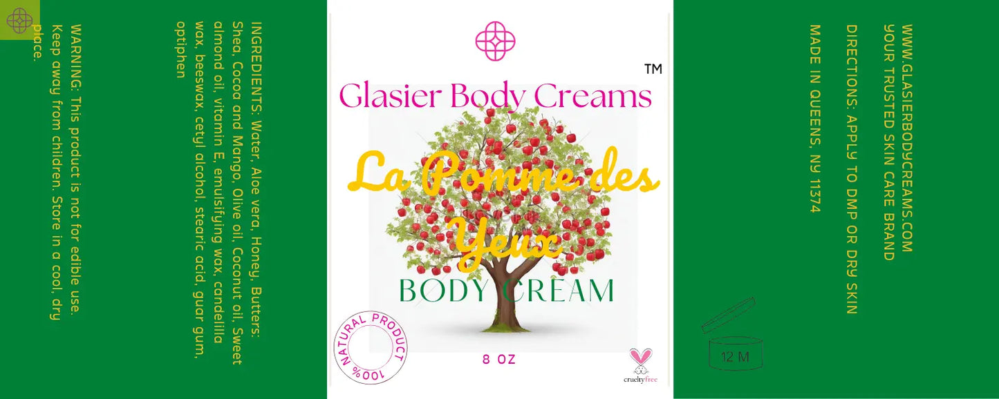 La Pomme des Yeux Glasier Body Creams