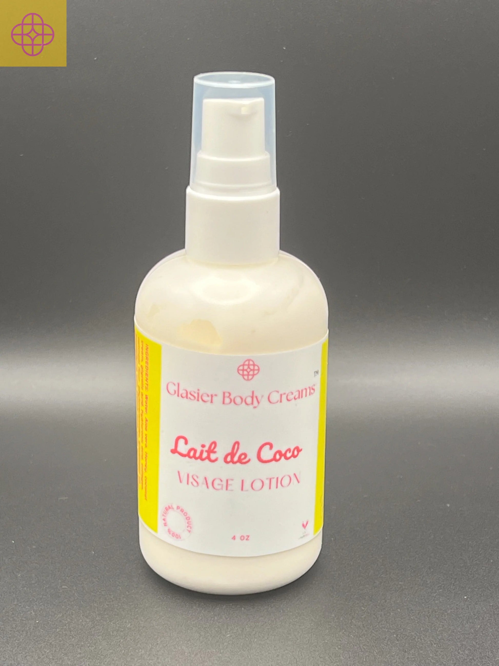 Lait de Coco Visage Cream Glasier Body Creams