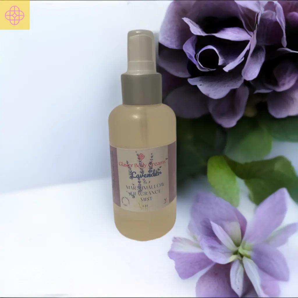 Lavender and Marshmallow Fragrance Mist Glasier Body Creams