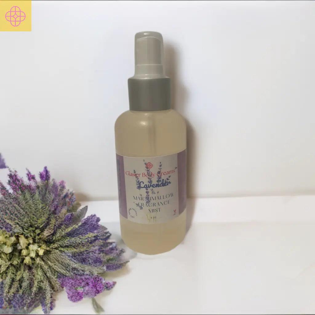 Lavender and Marshmallow Fragrance Mist Glasier Body Creams