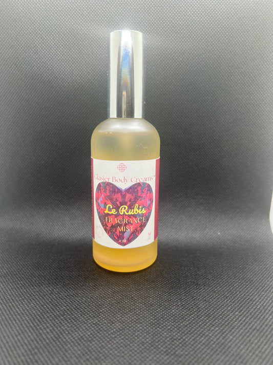 Le Rubis Fragrance Mist Glasier Body Creams