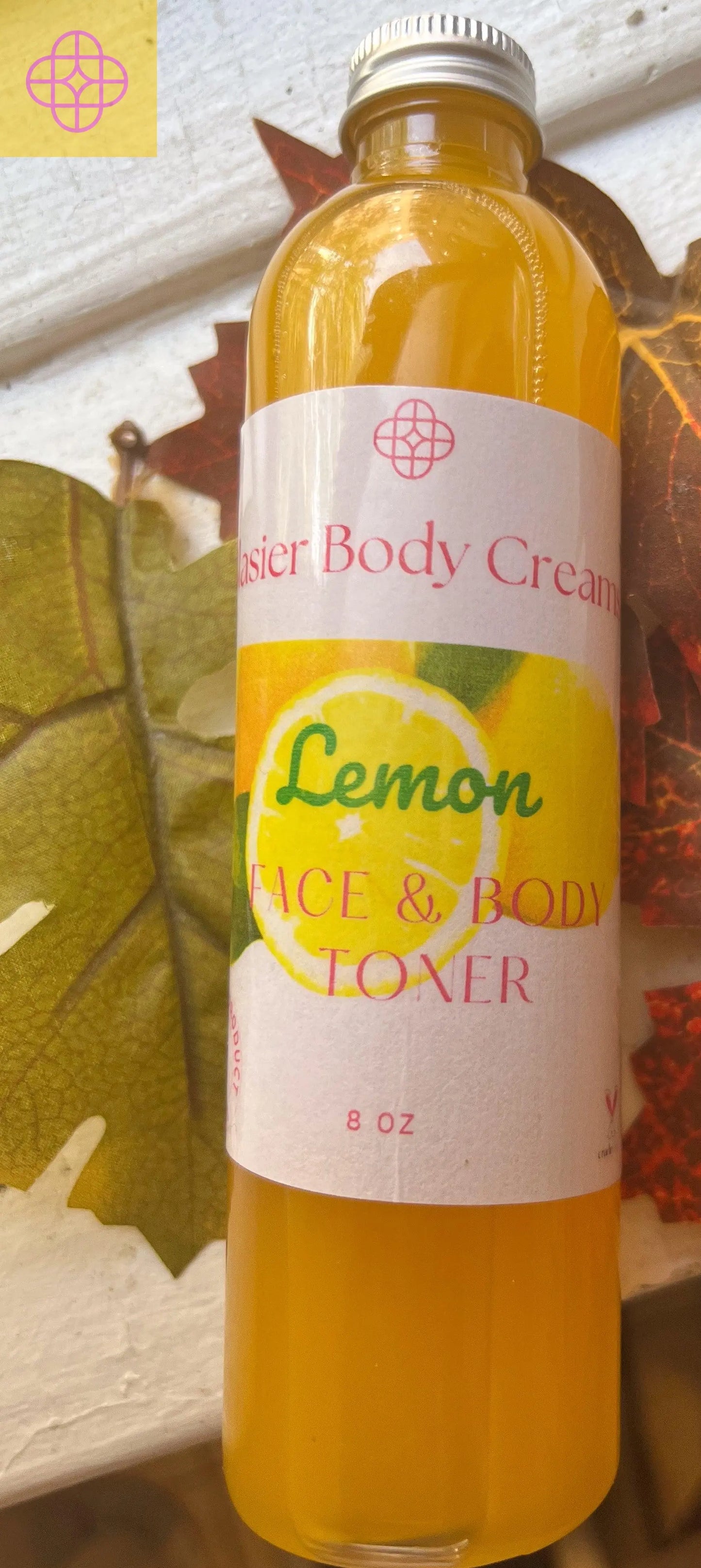 Lemon Face and Body Toner - Glasier Body Creams