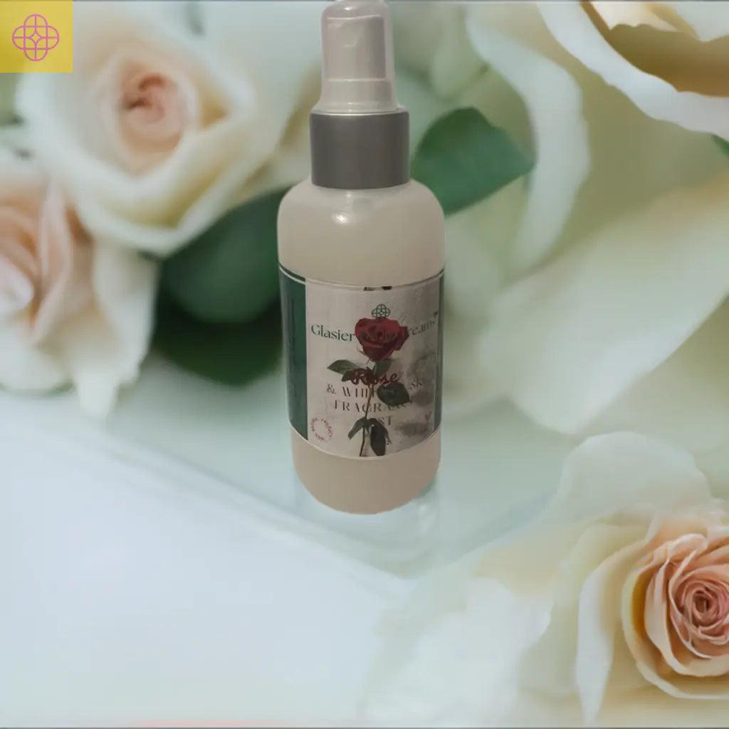 Rose and White Musk Fragrance Mist Glasier Body Creams