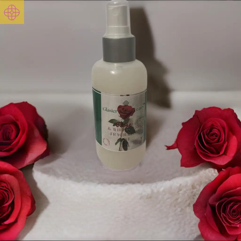 Rose and White Musk Fragrance Mist Glasier Body Creams