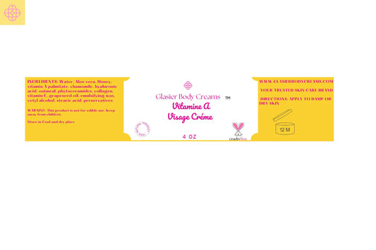 Vitamine A Visage Créme Glasier Body Creams