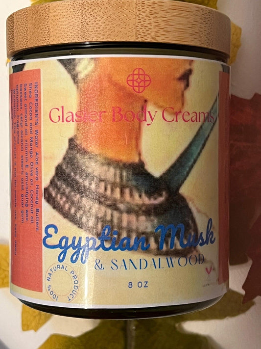 Egyptian Musk and Sandalwood - Glasier Body Creams